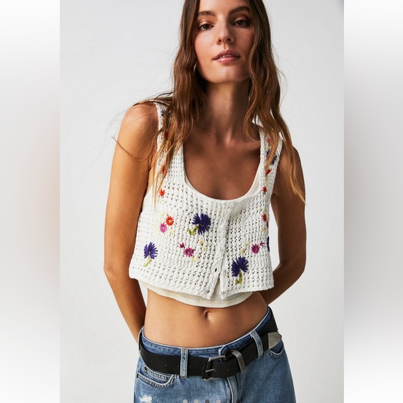 Free People Wildflowers Tank - Picture 1 of 9